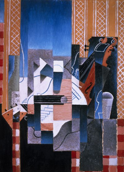 Violín y guitarra de Juan Gris